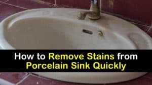 how to remove stains from porcelain sink titleimg1